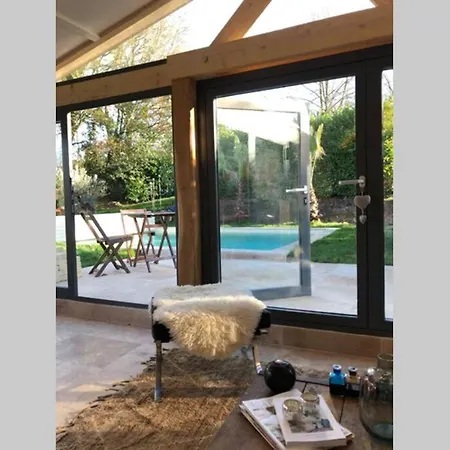 Cottage Normand Avec Sa Grande Piscine Chauffee Toute L Annee Sur Parc Arbore Et Clos En Plein Coeur De La Campagne Adapte Aux Kids Et Dog Friendly Saint-Antonin-de-Sommaire Buitenkant foto